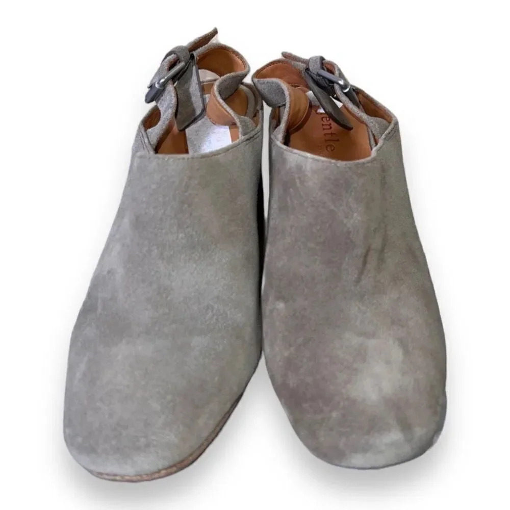 Gentle Soles by‎ Kenneth Cole Tami Slingback Shooter Ankle Boots Sage Women's 8M